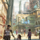 Key art for the Alita: Battle Angel experience ‘Passport to Iron City’